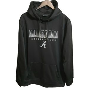 NWOT Alabama Crimson Tide Colosseum Blackout 3.0 Pullover Hoodie Men's Size XL